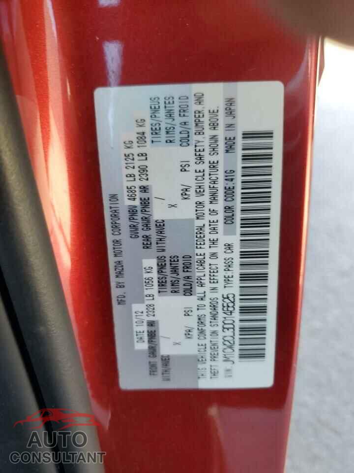 MAZDA 5 2013 - JM1CW2CL3D0146525