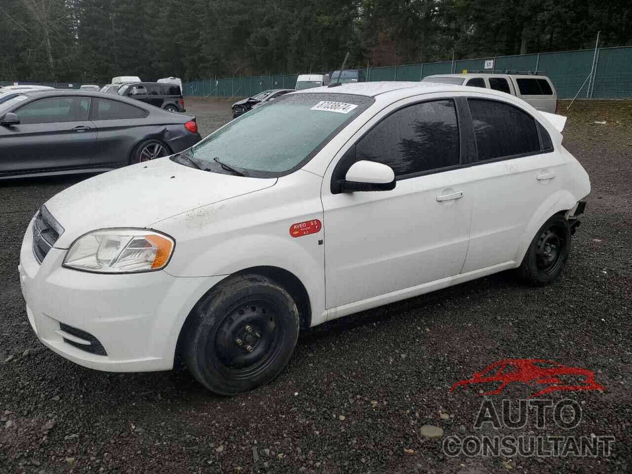CHEVROLET AVEO 2009 - KL1TD56E29B382736