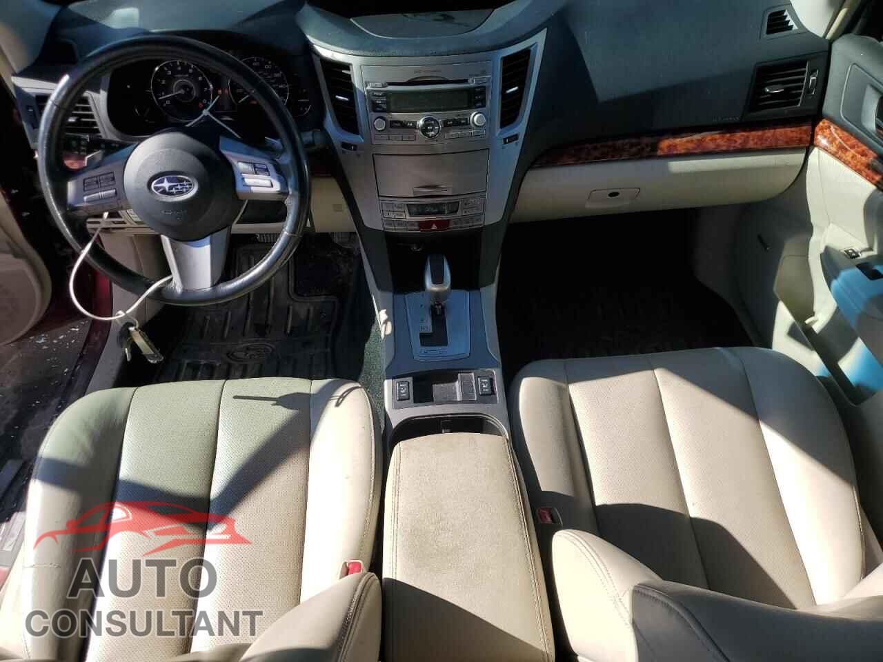 SUBARU OUTBACK 2011 - 4S4BRDJC9B2387388