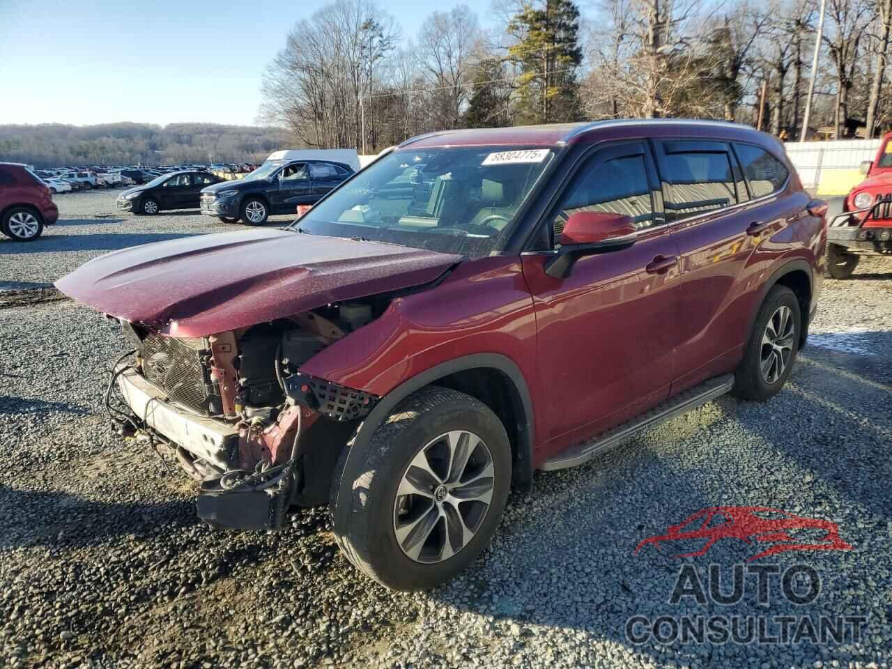 TOYOTA HIGHLANDER 2020 - 5TDHZRBH9LS506525