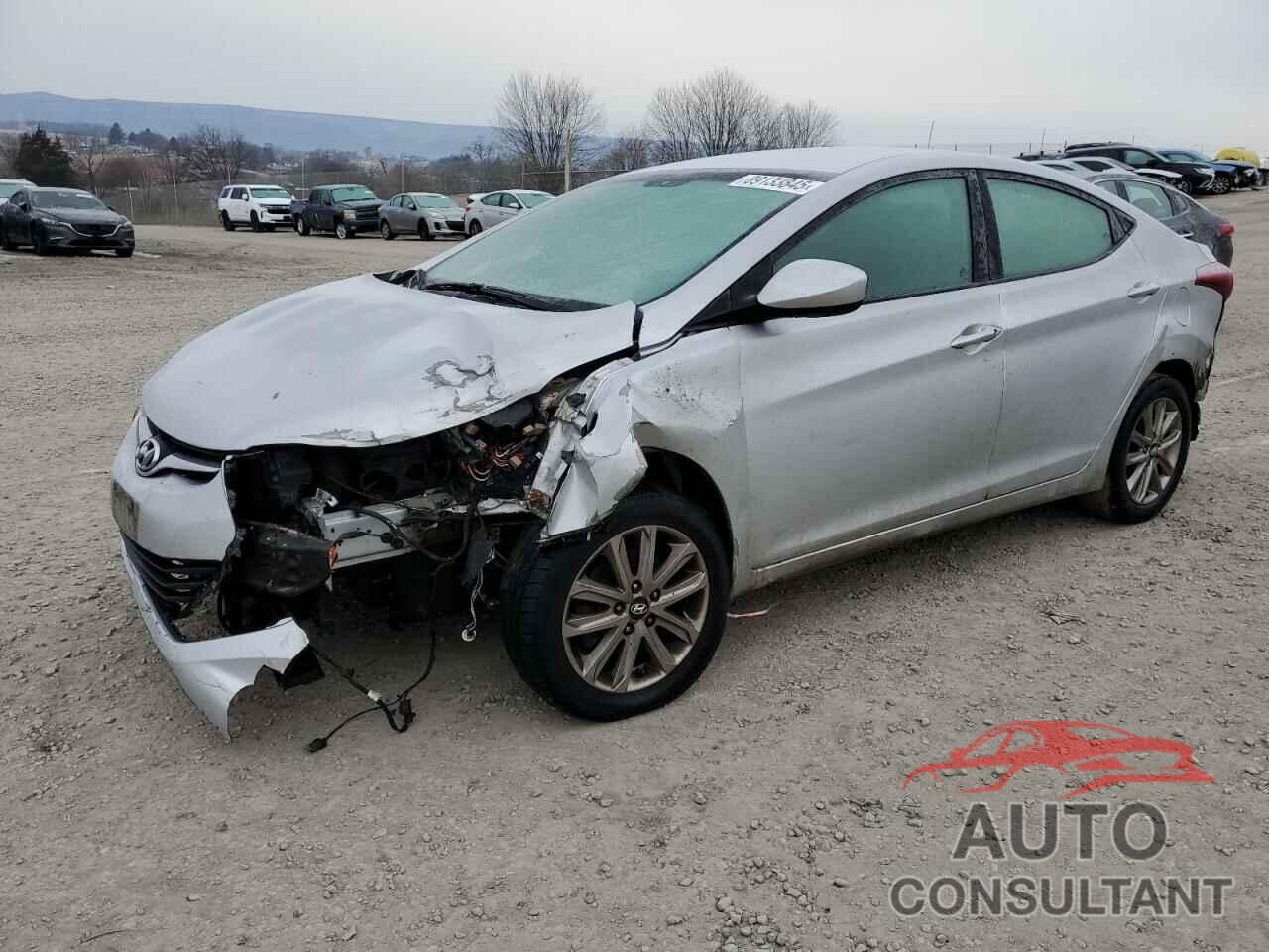 HYUNDAI ELANTRA 2014 - KMHDH4AE1EU062191
