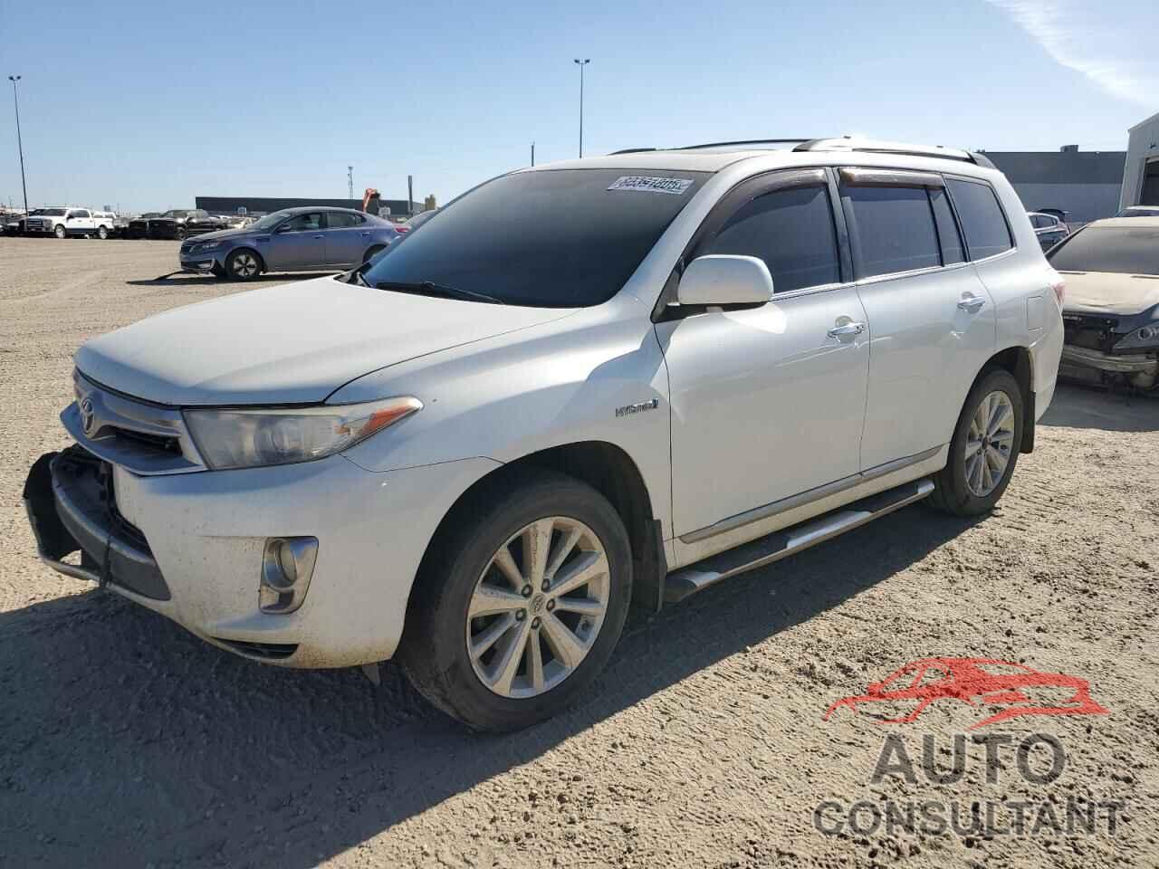TOYOTA HIGHLANDER 2013 - JTEDC3EHXD2013319