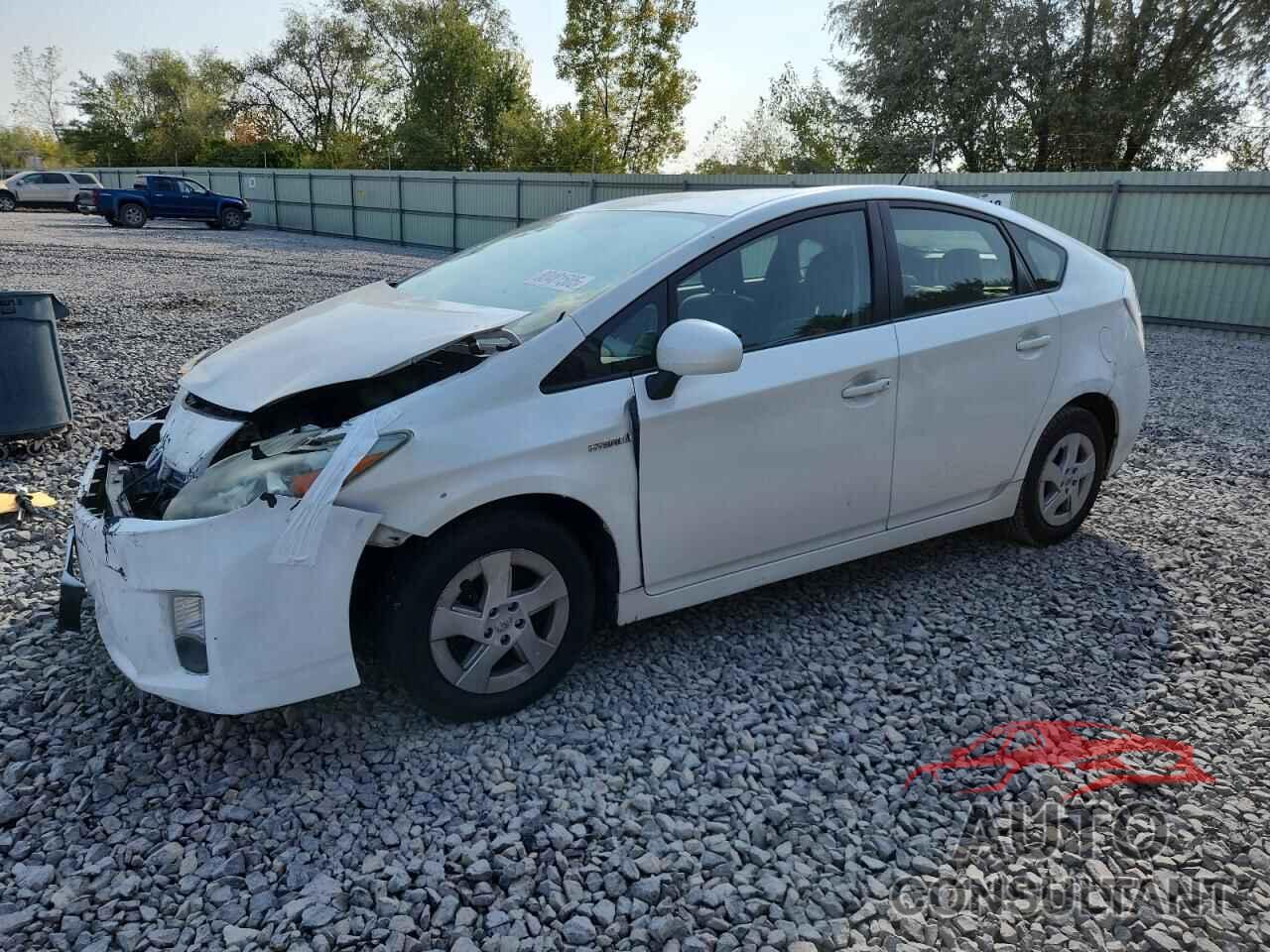 TOYOTA PRIUS 2011 - JTDKN3DU3B5252369