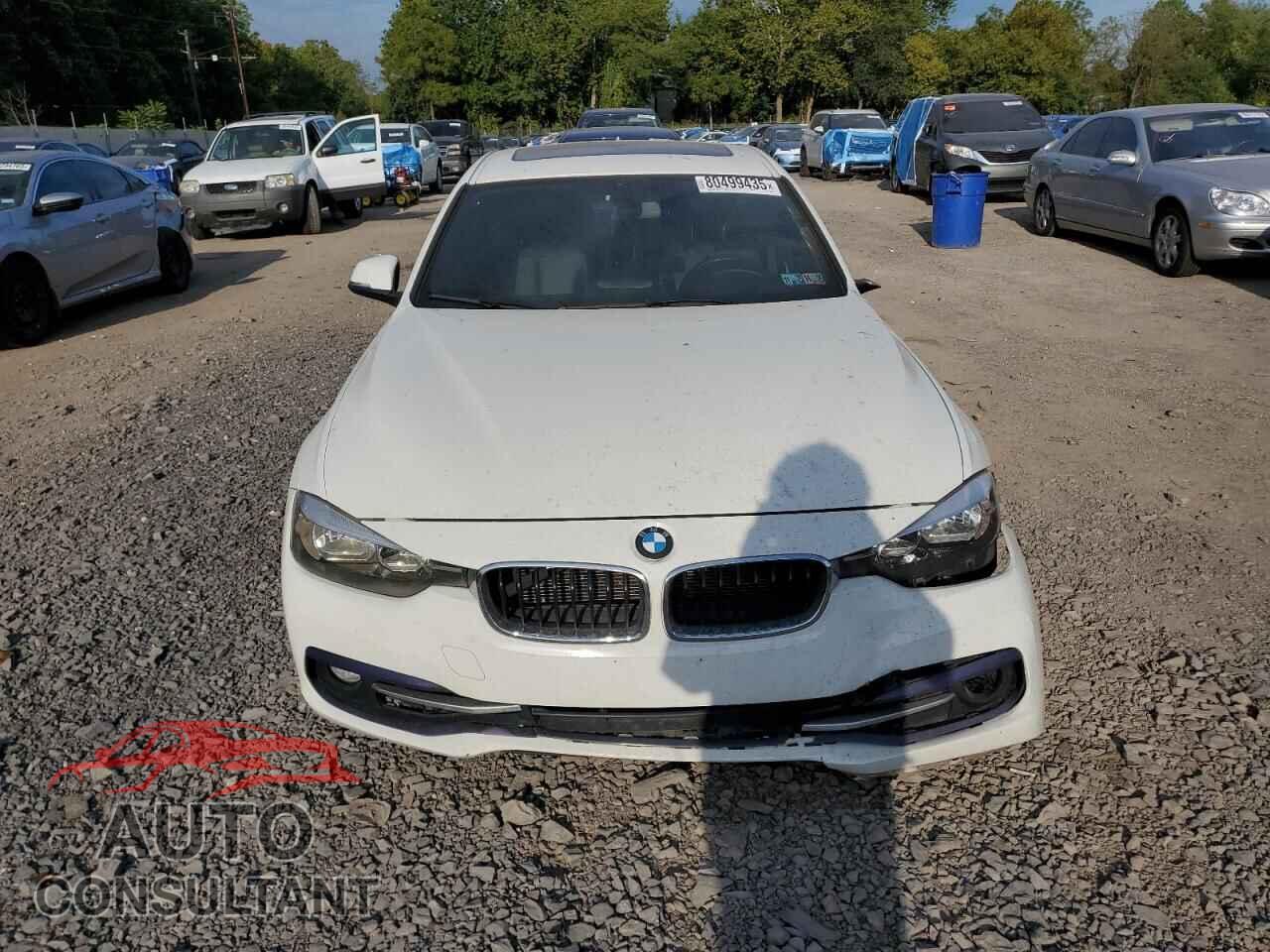 BMW 3 SERIES 2016 - WBA8E3G52GNU04709