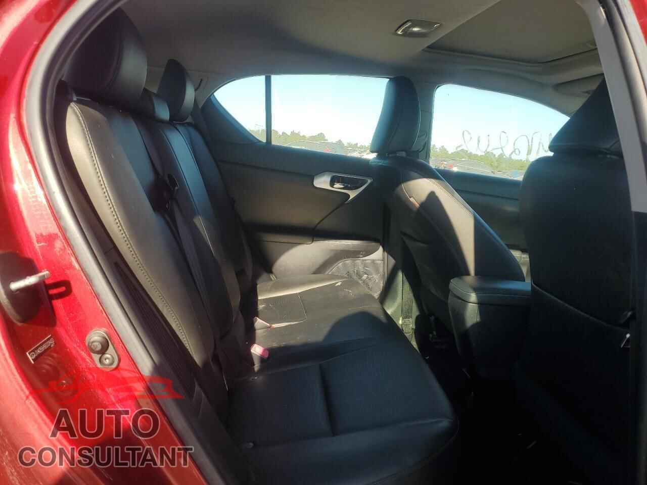 LEXUS CT 200 2011 - JTHKD5BH5B2029433