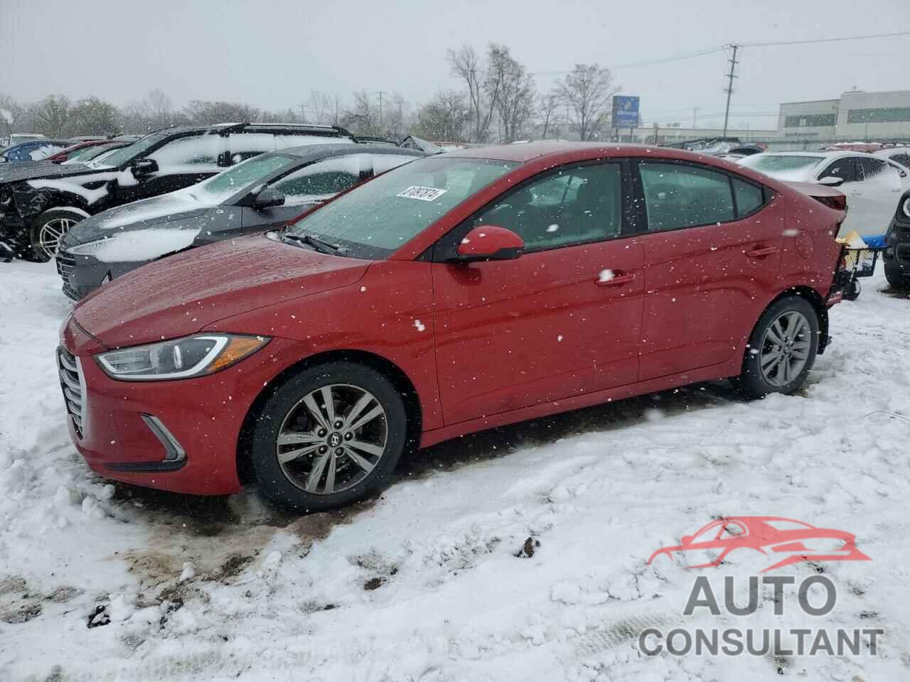 HYUNDAI ELANTRA 2017 - KMHD84LF5HU208280