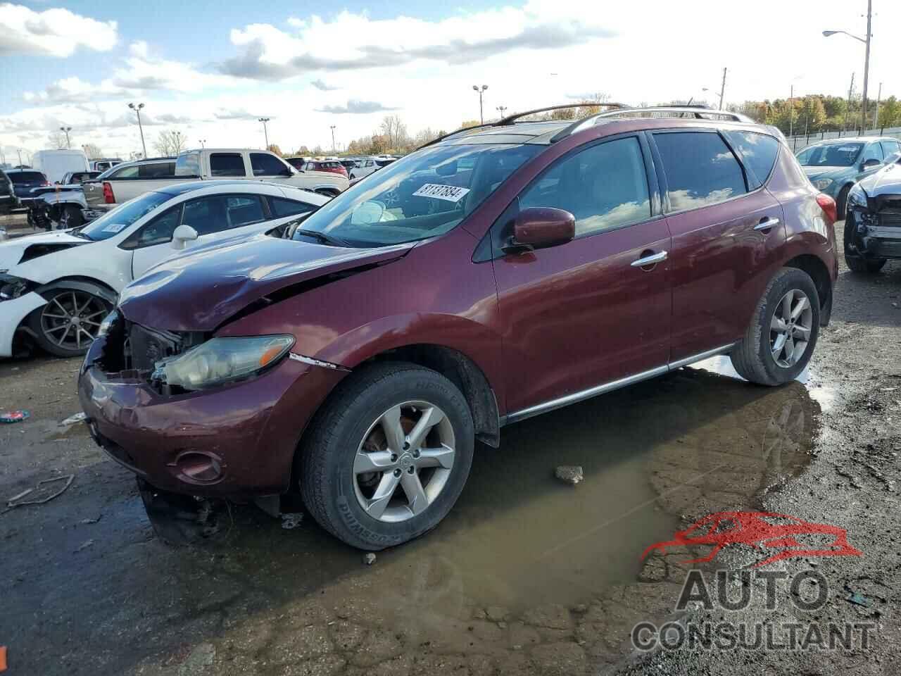 NISSAN MURANO 2010 - JN8AZ1MW8AW131825