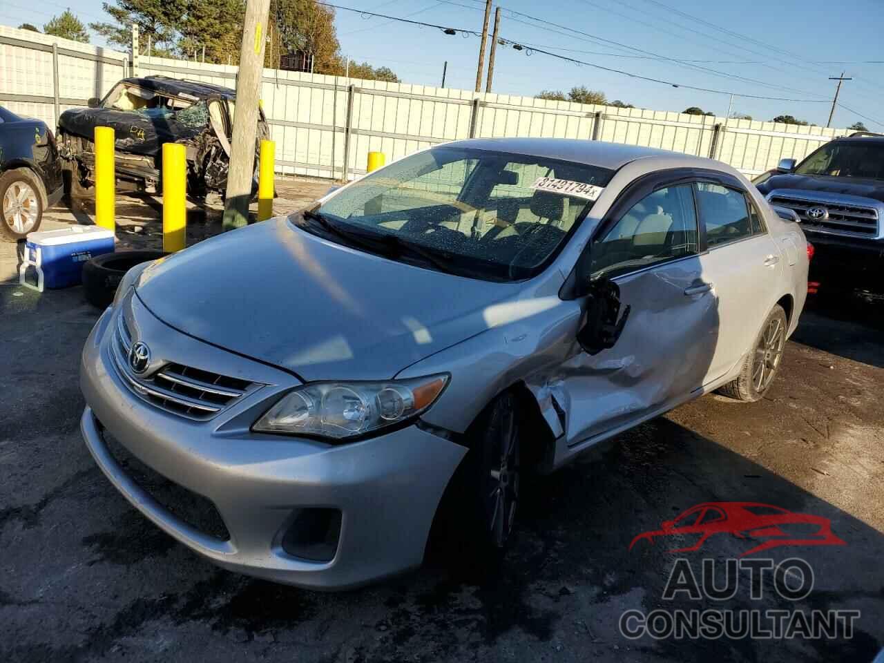 TOYOTA COROLLA 2013 - 5YFBU4EE4DP175047