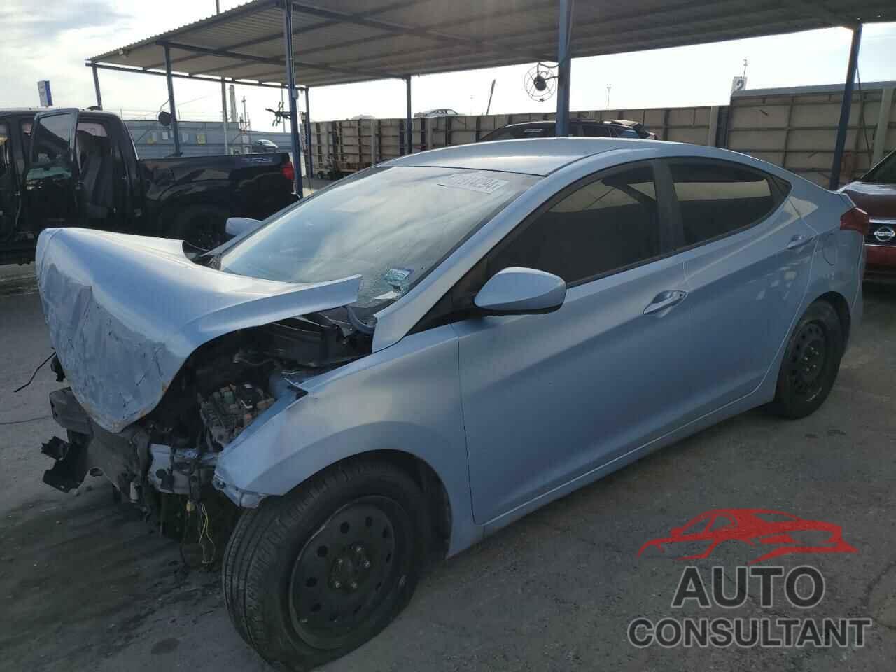 HYUNDAI ELANTRA 2013 - KMHDH4AE4DU538125