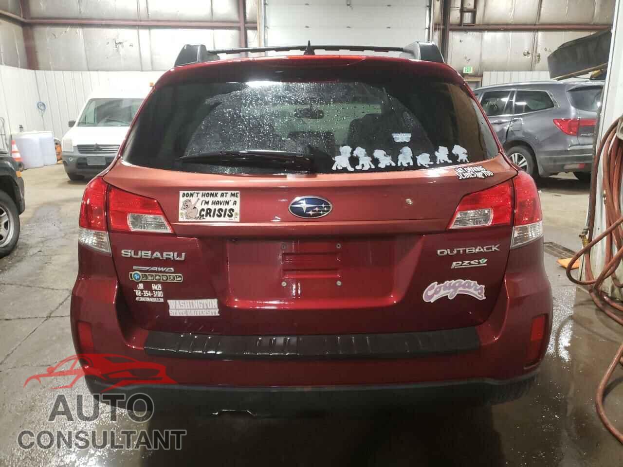 SUBARU OUTBACK 2011 - 4S4BRBLC5B3362256