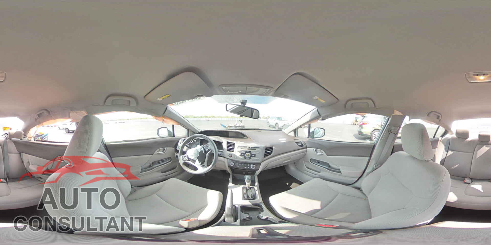 HONDA CIVIC 2012 - 19XFB2F57CE310130