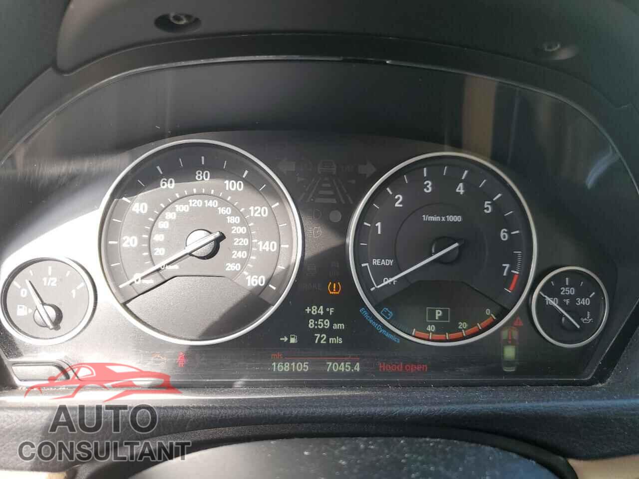 BMW 3 SERIES 2013 - WBA3A5C59DF355442