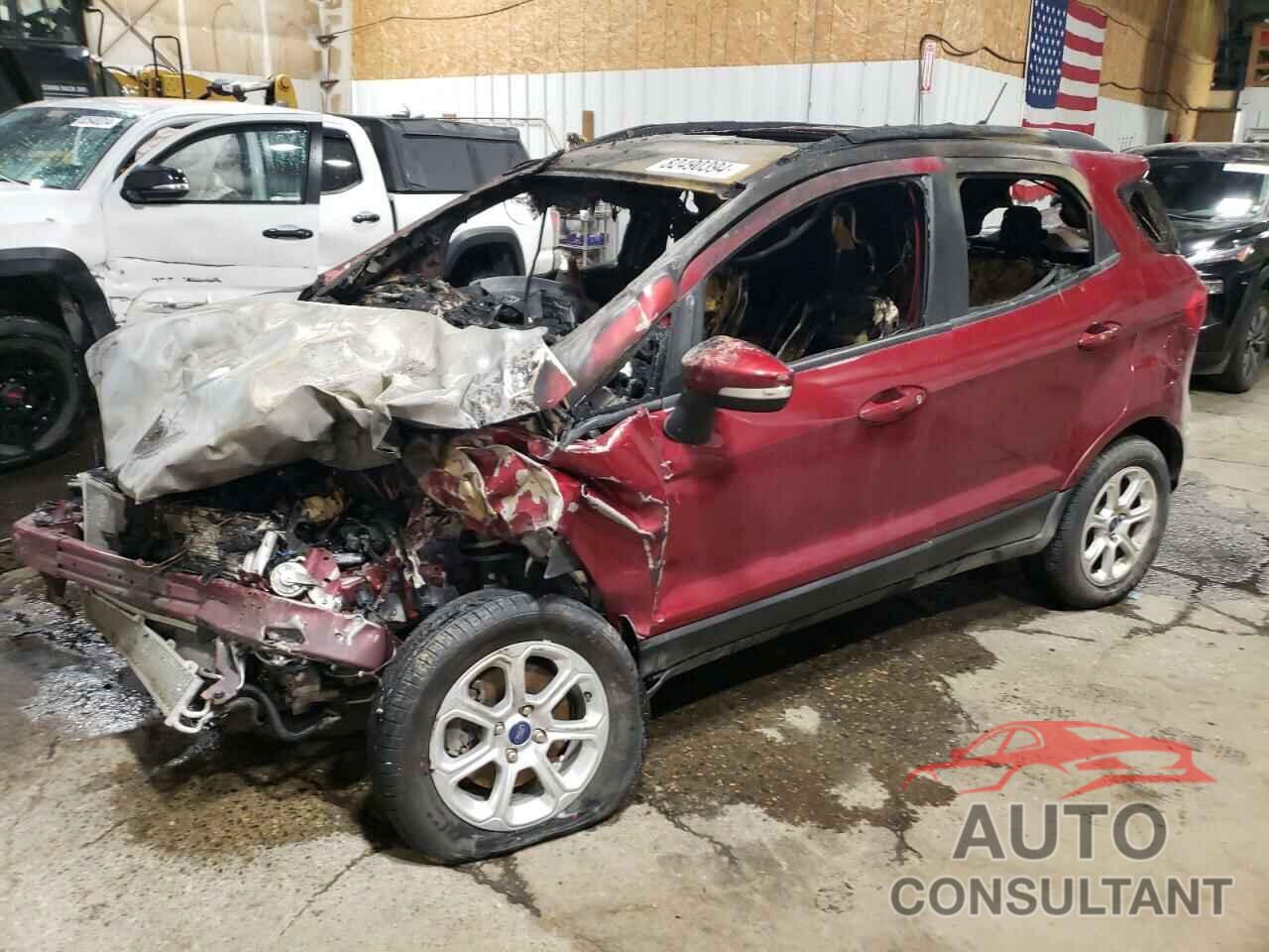 FORD ECOSPORT 2022 - MAJ6S3GL8NC465613