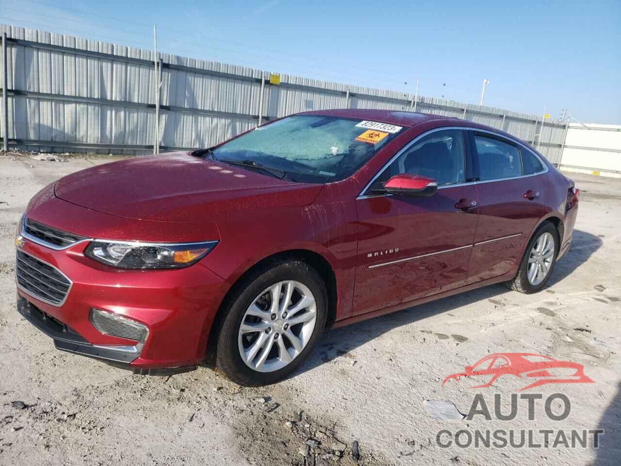 CHEVROLET MALIBU 2017 - 1G1ZE5ST8HF194386