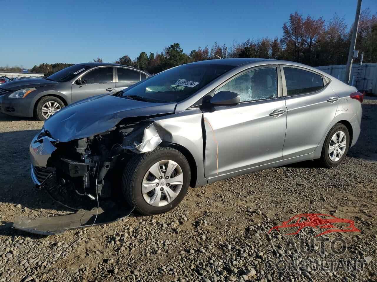 HYUNDAI ELANTRA 2016 - 5NPDH4AE4GH698198