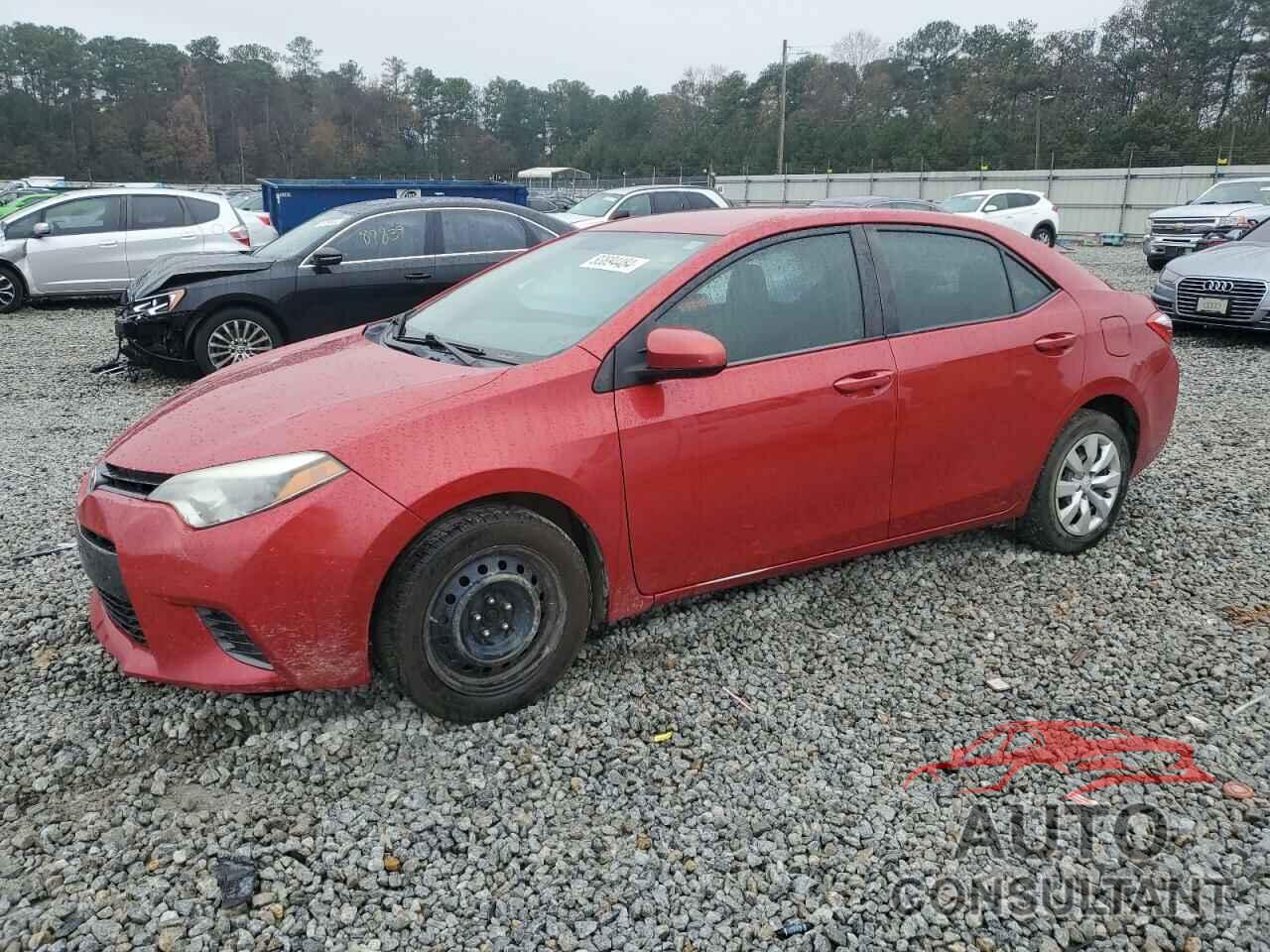 TOYOTA COROLLA 2015 - 2T1BURHE5FC318759