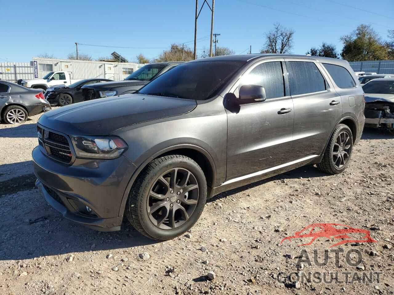 DODGE DURANGO 2017 - 1C4SDHCT9HC606263