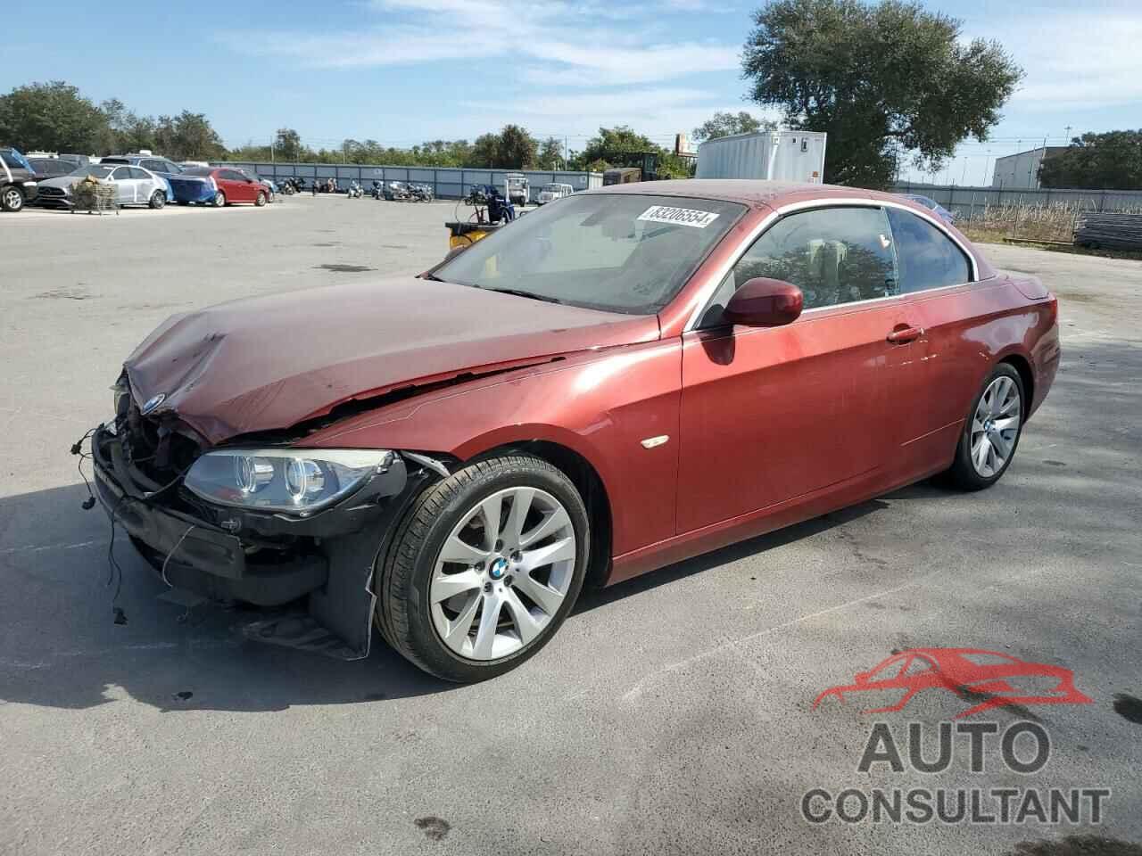 BMW 3 SERIES 2013 - WBADW7C51DE732255