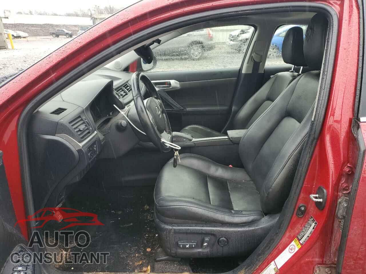 LEXUS CT 200 2012 - JTHKD5BH8C2108774