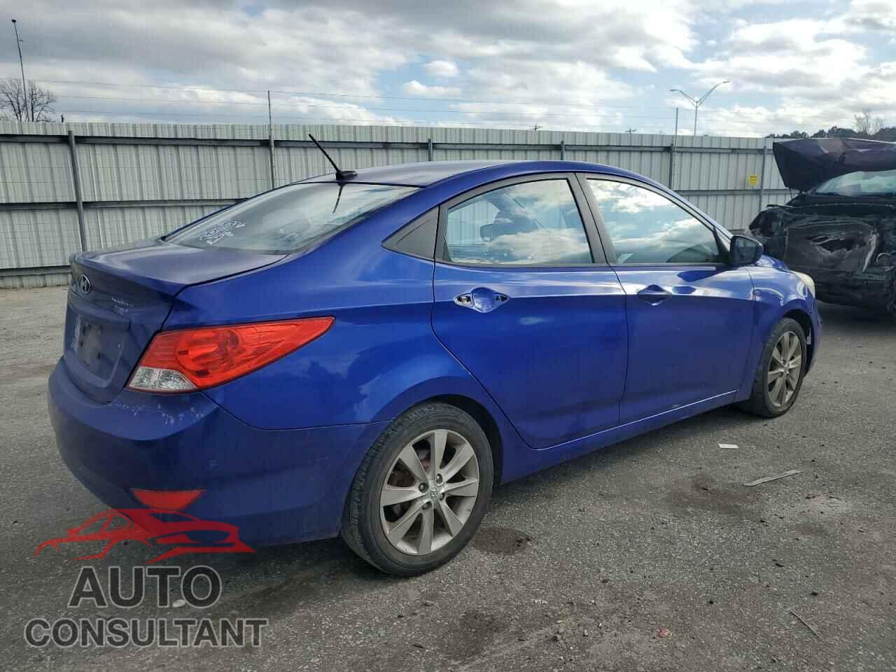 HYUNDAI ACCENT 2012 - KMHCU4AE2CU187060