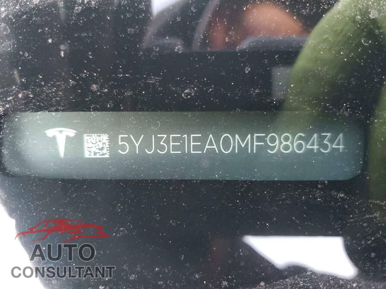 TESLA MODEL 3 2021 - 5YJ3E1EA0MF986434