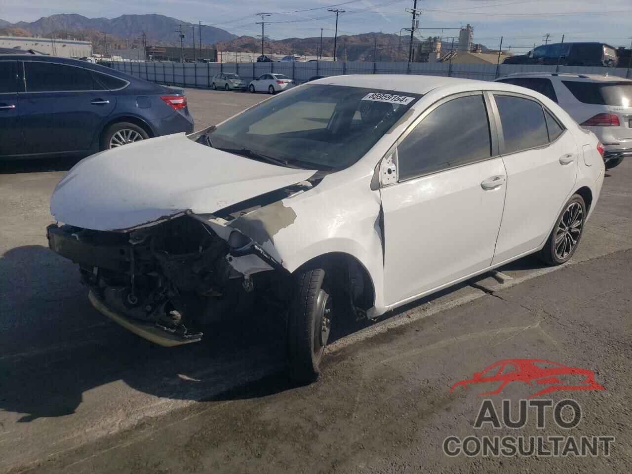 TOYOTA COROLLA 2016 - 5YFBURHEXGP397170