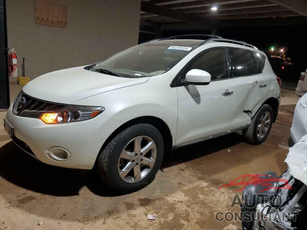 NISSAN MURANO 2010 - JN8AZ1MU5AW017599
