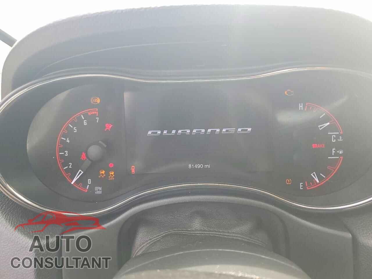 DODGE DURANGO 2018 - 1C4RDJDG5JC242985