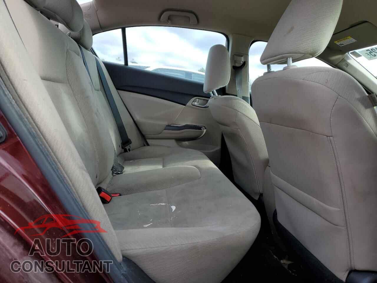 HONDA CIVIC 2013 - 19XFB2F59DE287452