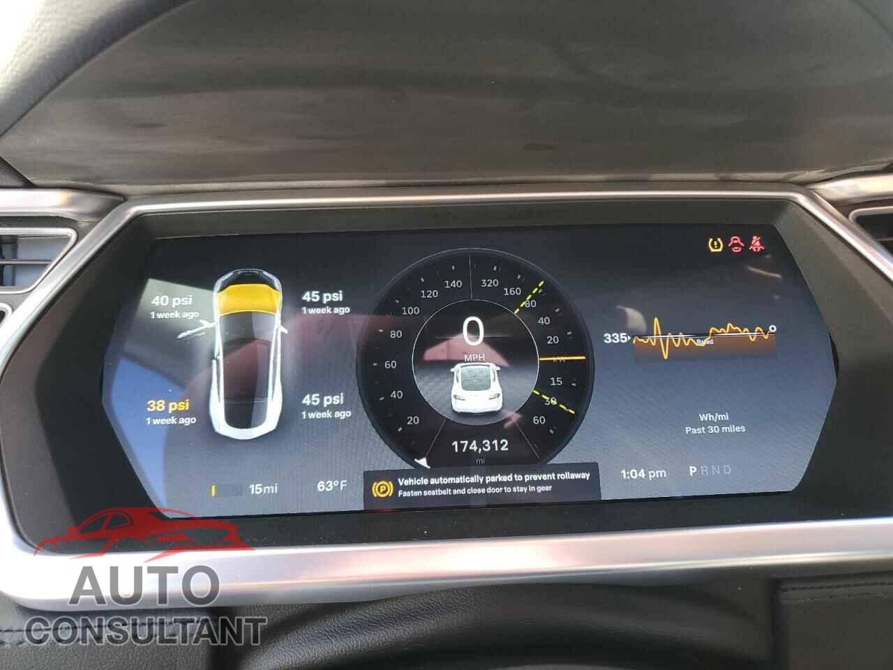 TESLA MODEL S 2013 - 5YJSA1CN6DFP24656