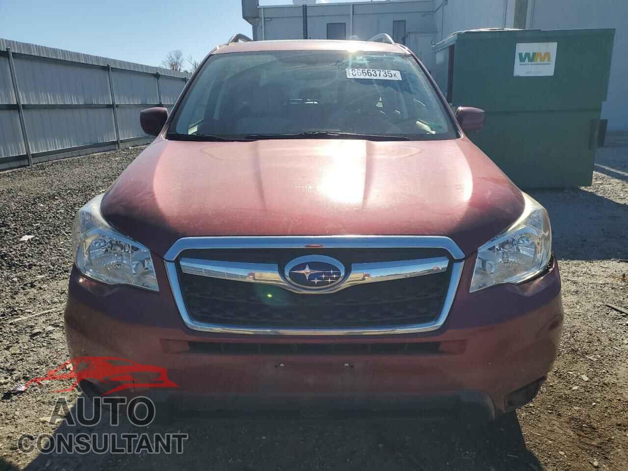 SUBARU FORESTER 2015 - JF2SJADC3FH818656
