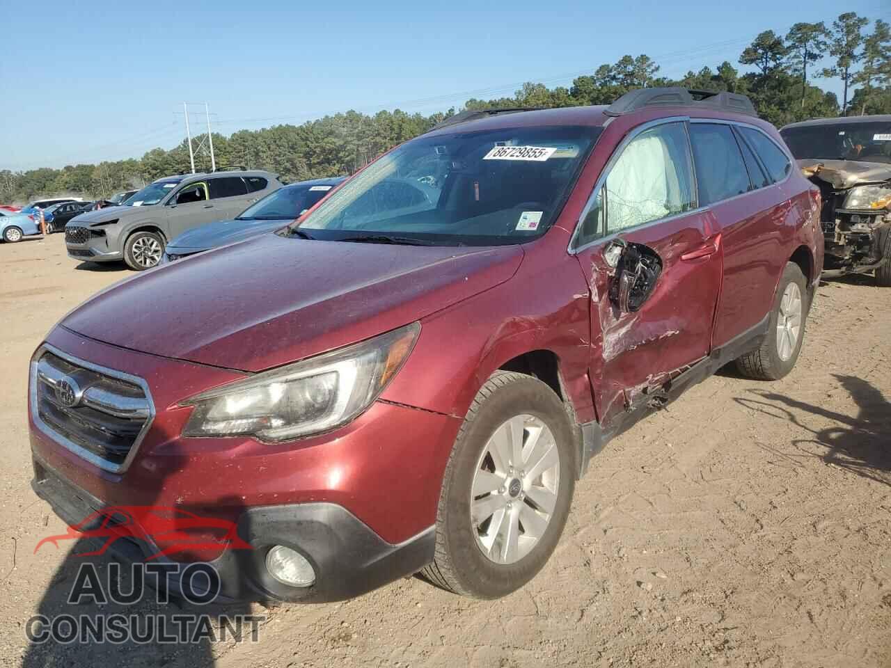 SUBARU OUTBACK 2018 - 4S4BSAFC1J3323818