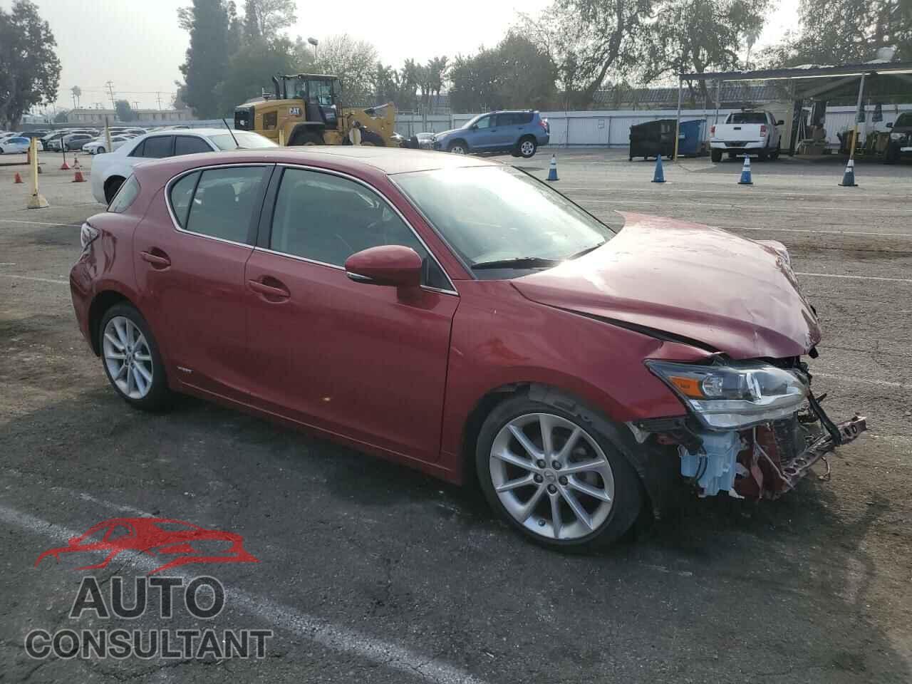 LEXUS CT 200 2013 - JTHKD5BH4D2170884