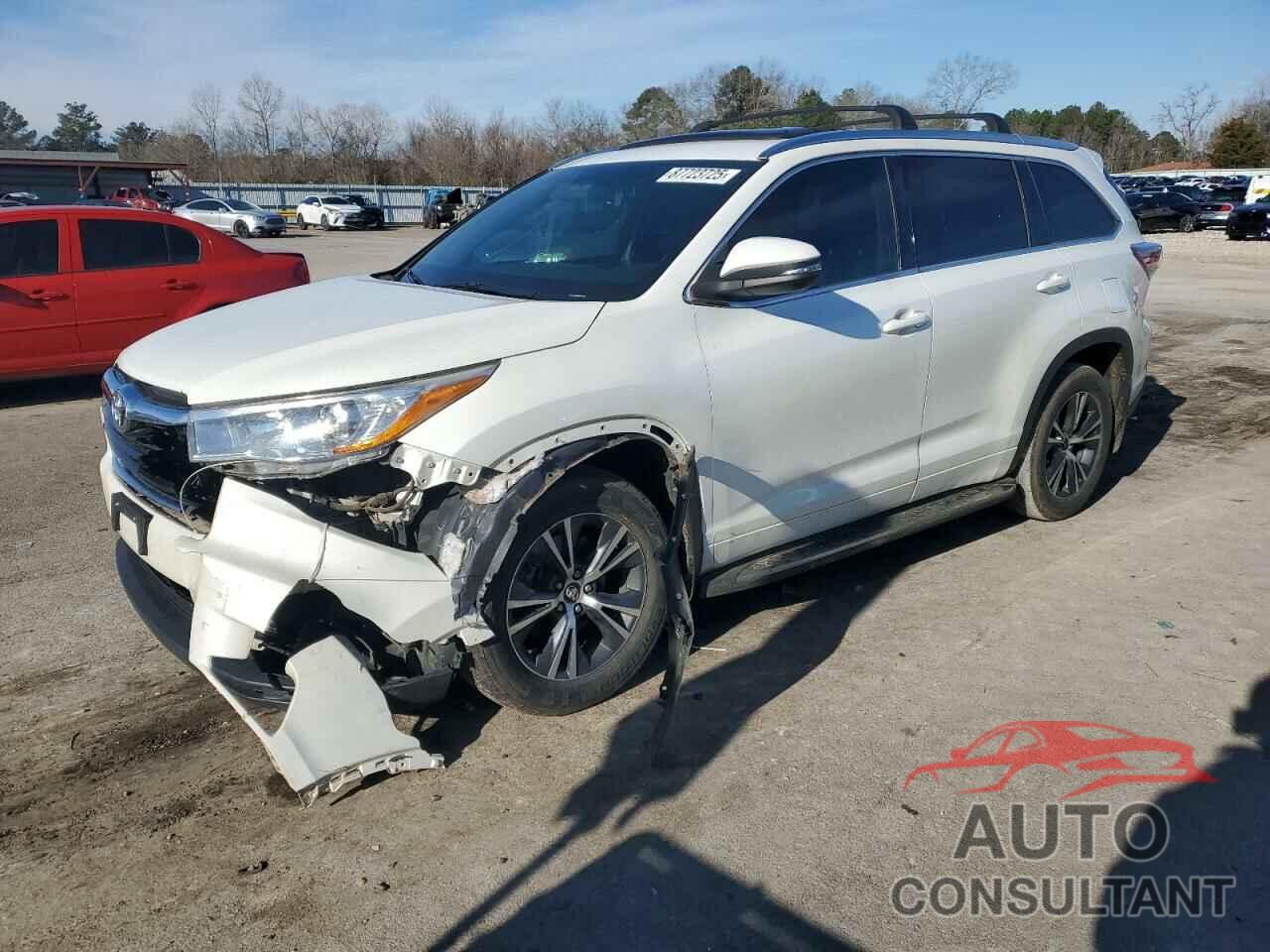 TOYOTA HIGHLANDER 2016 - 5TDKKRFH4GS169689