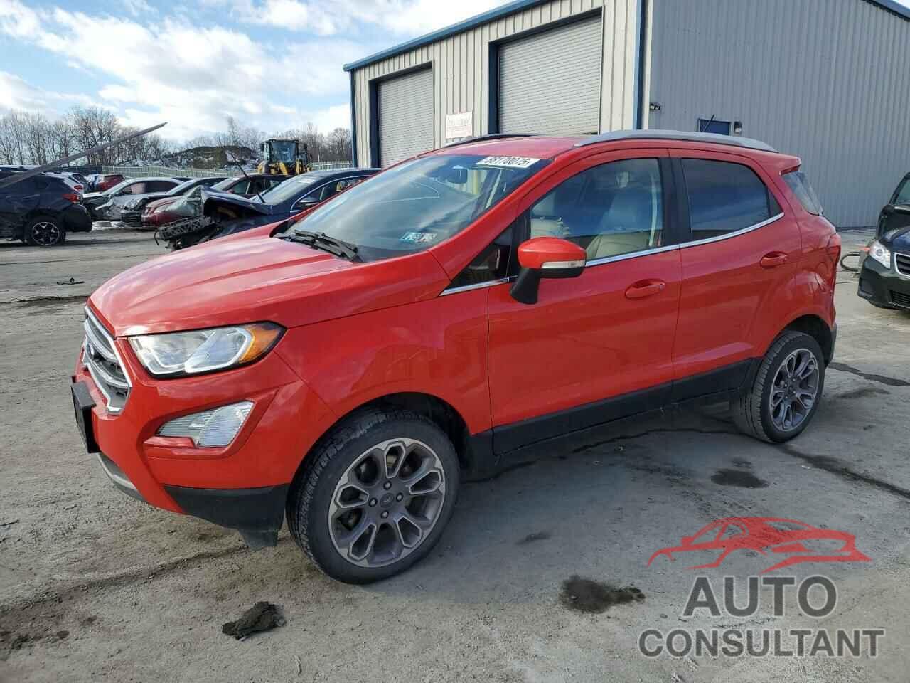 FORD ECOSPORT 2019 - MAJ6S3KL3KC288763