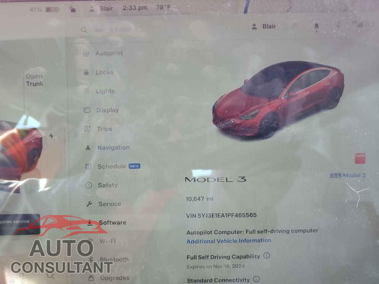 TESLA MODEL 3 2023 - 5YJ3E1EA1PF465565