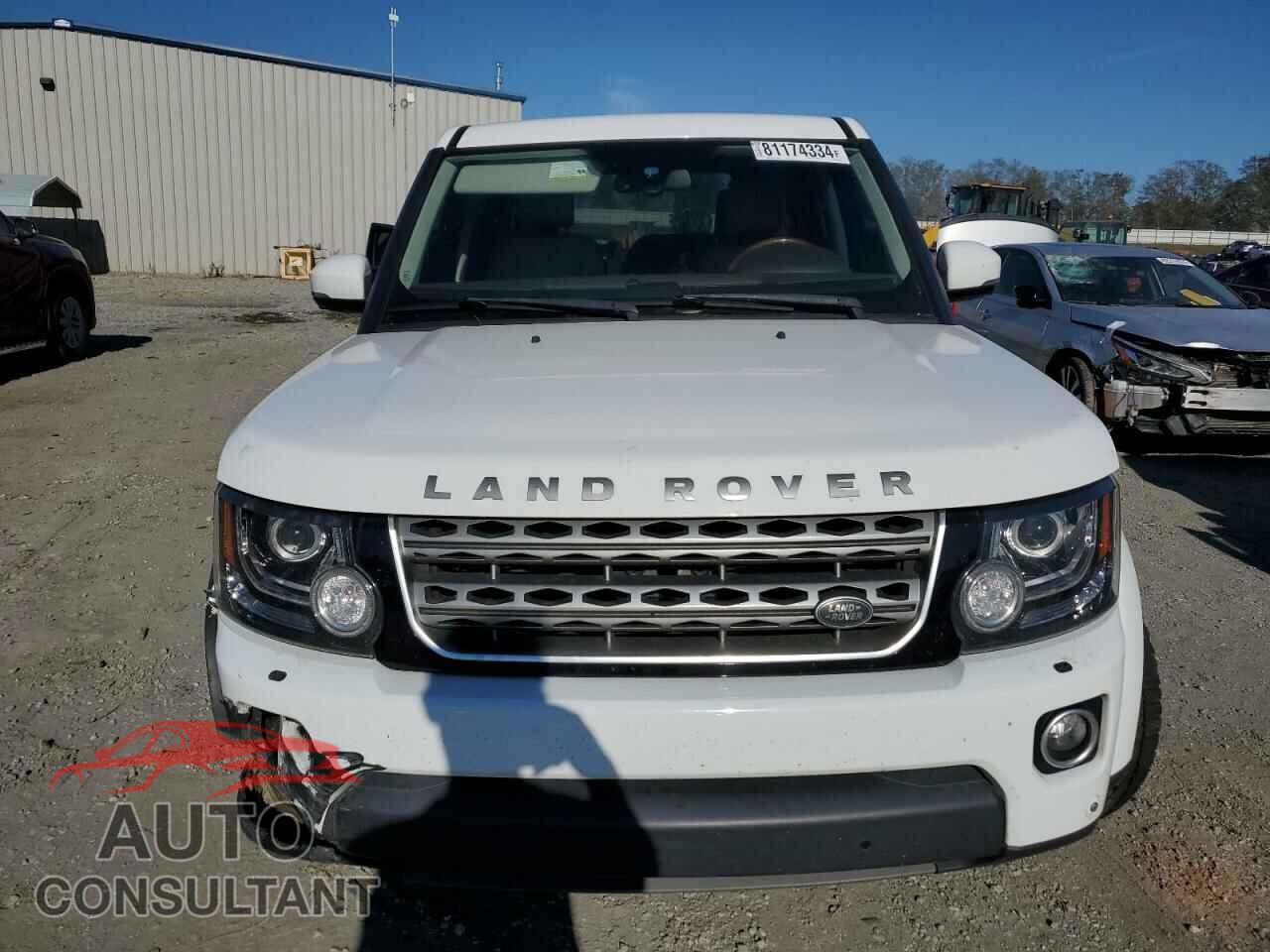 LAND ROVER LR4 2016 - SALAG2V62GA836978