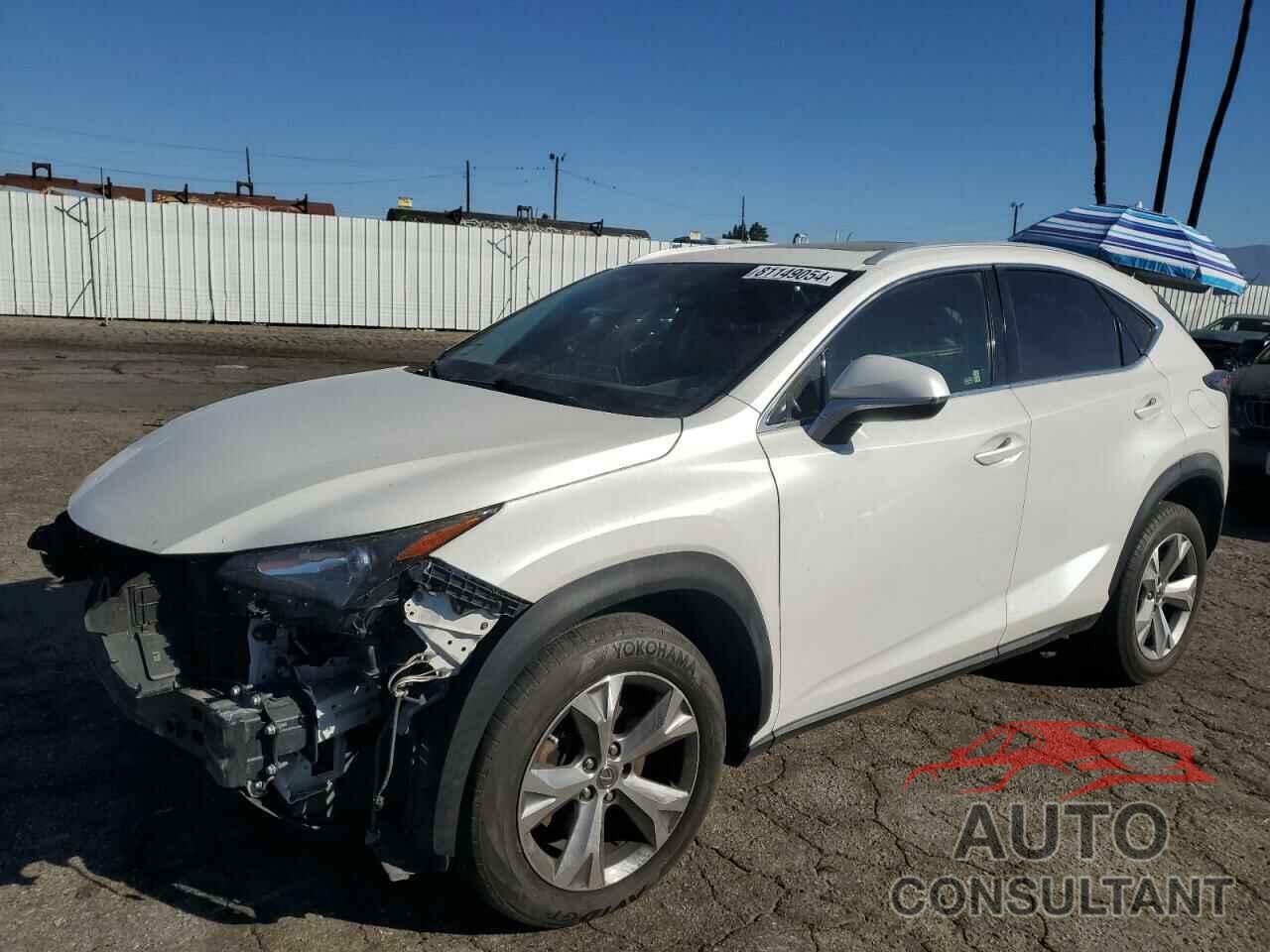 LEXUS NX 2017 - JTJYARBZ5H2070171