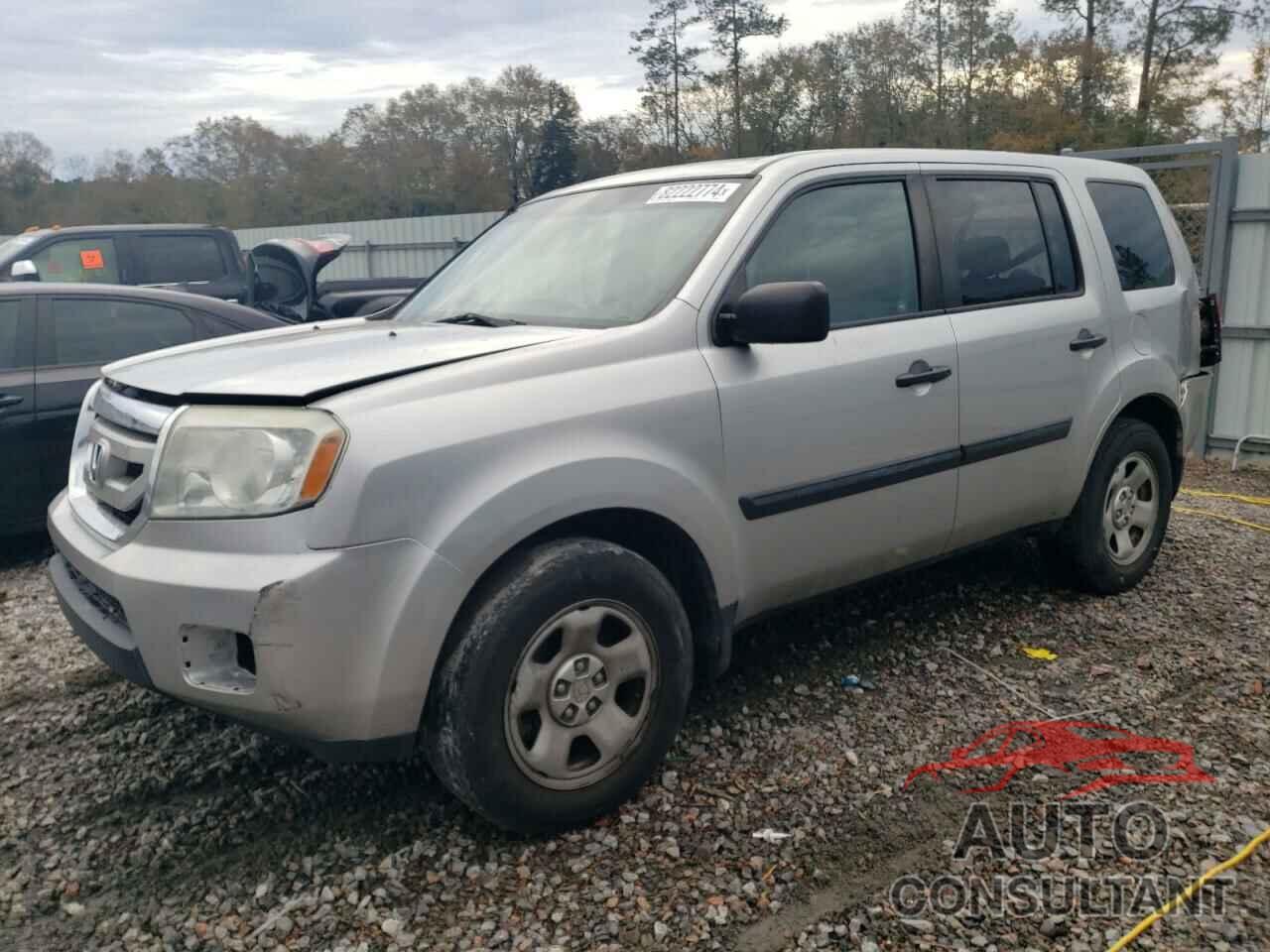 HONDA PILOT 2011 - 5FNYF3H22BB057345