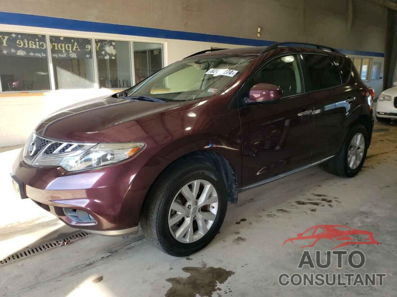 NISSAN MURANO 2013 - JN8AZ1MU3DW204232