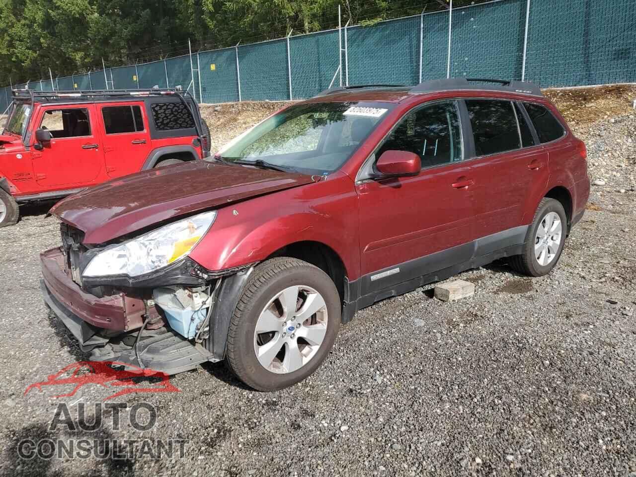 SUBARU OUTBACK 2012 - 4S4BRBLC1C3202053