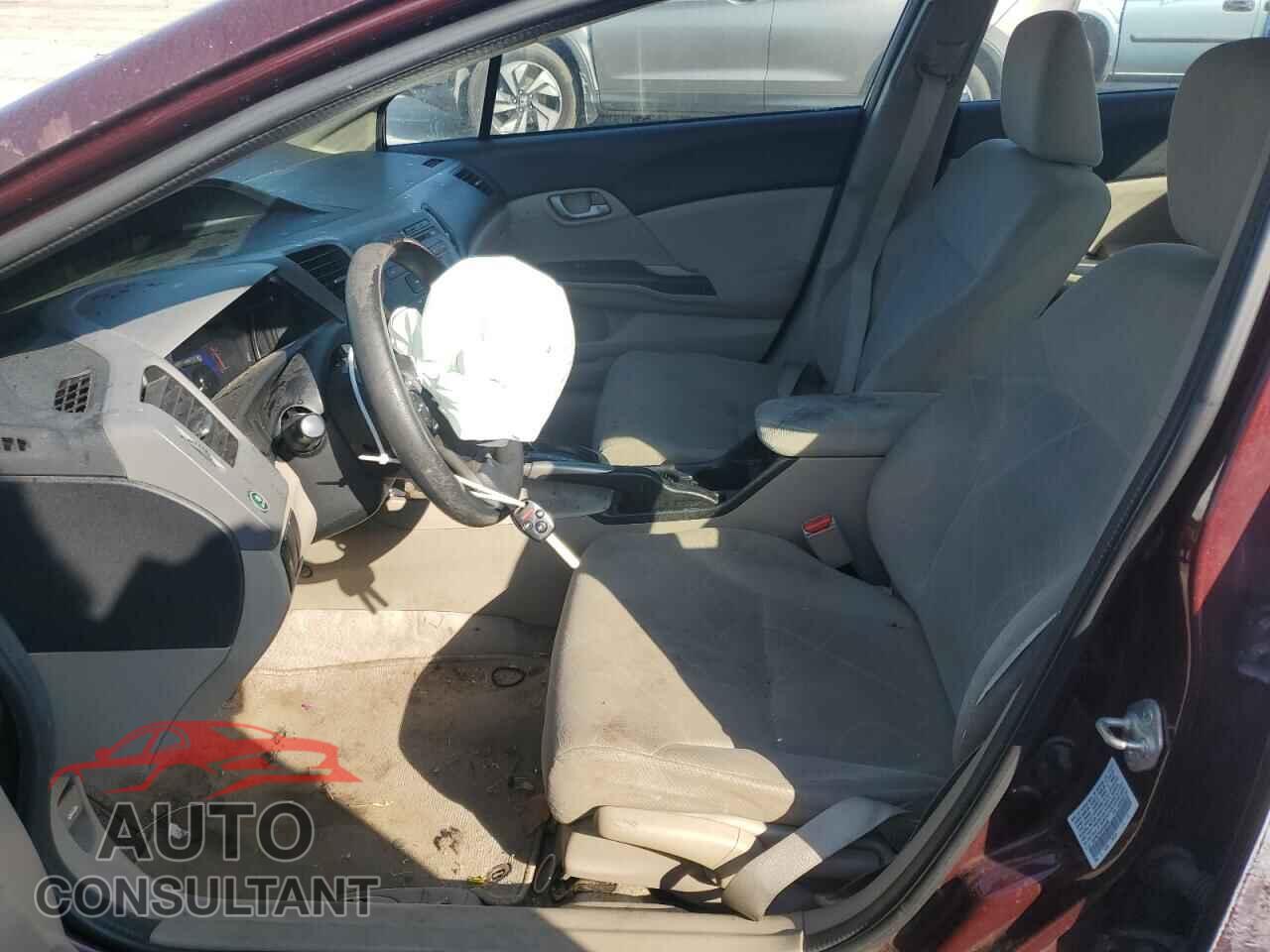 HONDA CIVIC 2012 - 19XFB2F5XCE080406