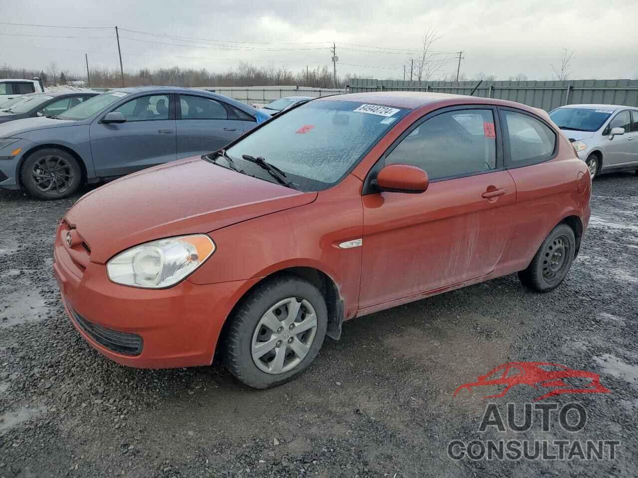 HYUNDAI ACCENT 2010 - KMHCN3BCXAU150419