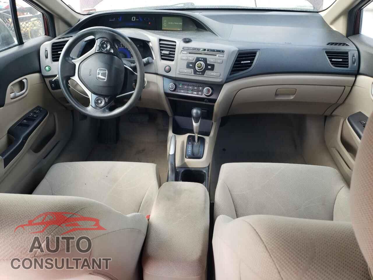 HONDA CIVIC 2012 - 2HGFB2F52CH596409