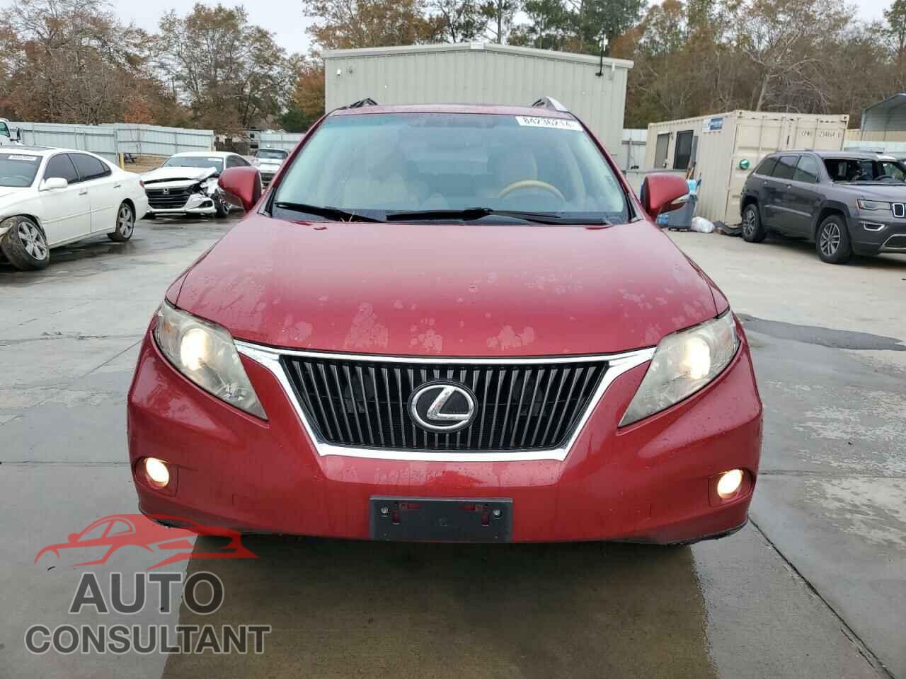 LEXUS RX350 2010 - 2T2BK1BA6AC074475