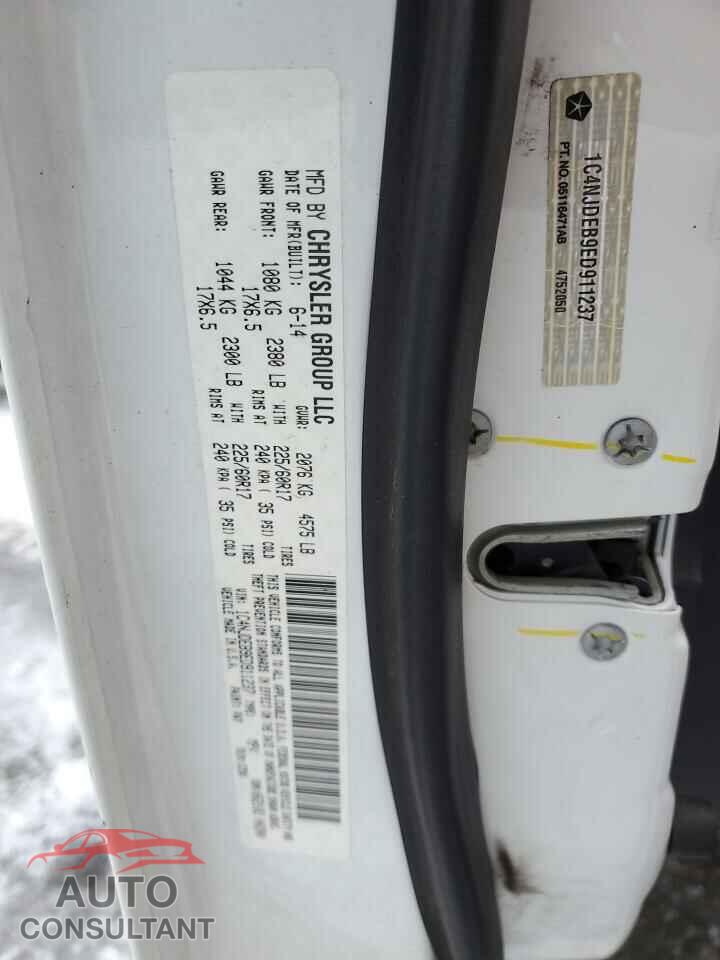 JEEP COMPASS 2014 - 1C4NJDEB9ED911237