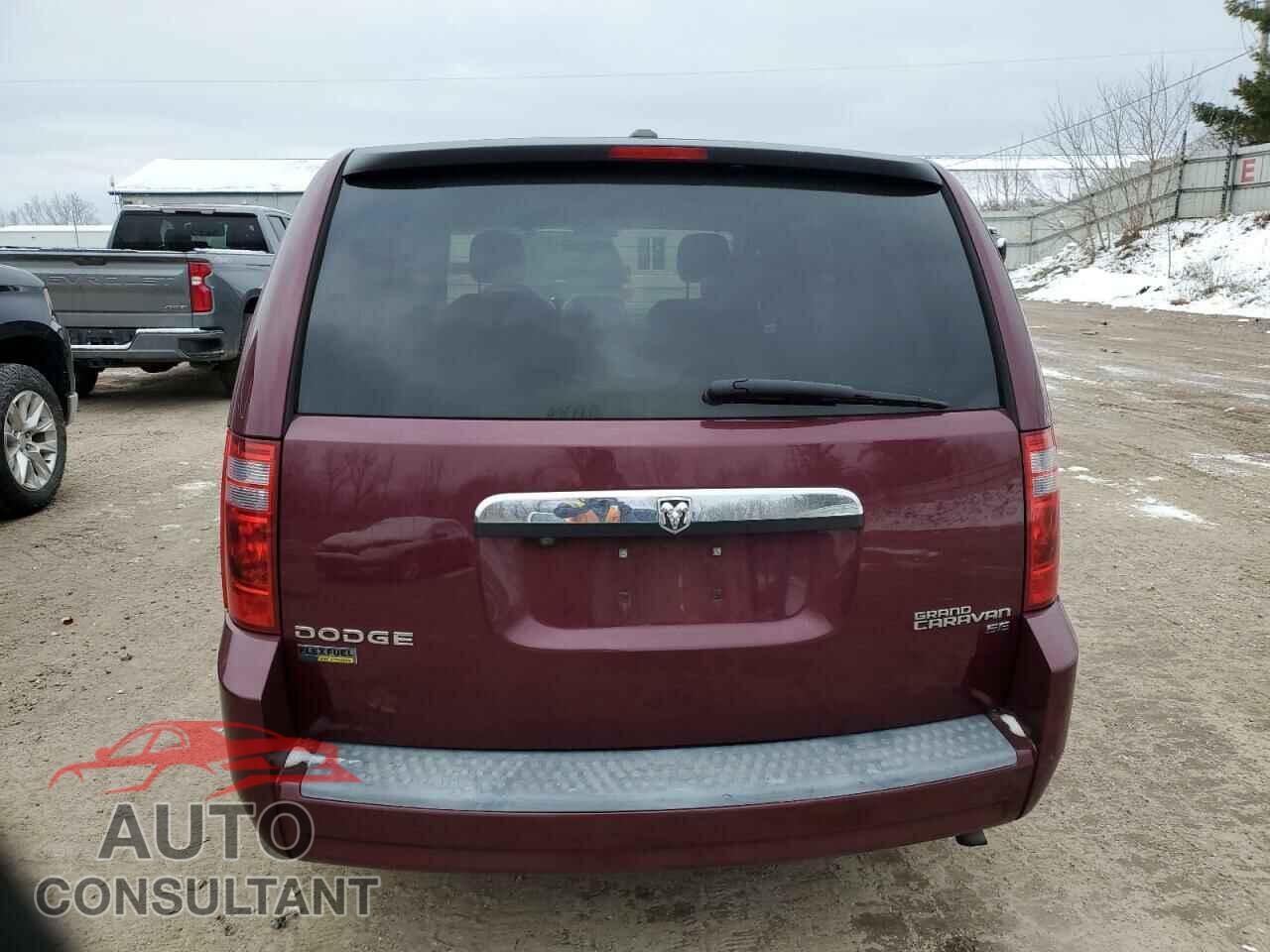 DODGE CARAVAN 2009 - 2D8HN44E69R578948