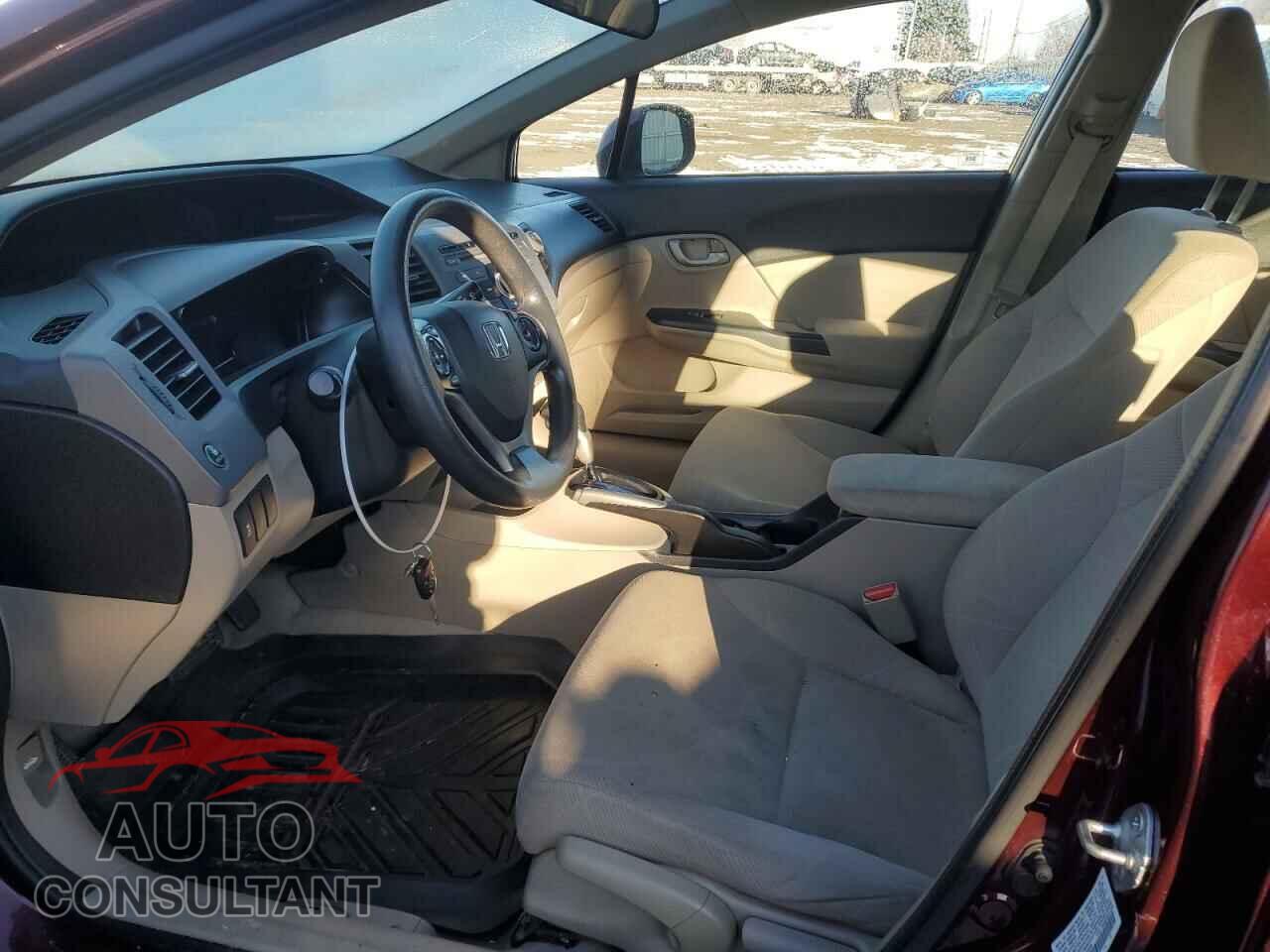 HONDA CIVIC 2012 - 19XFB2F52CE333248
