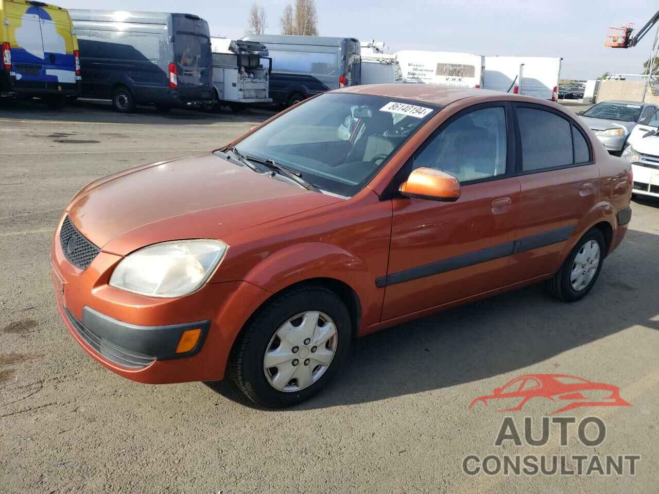 KIA RIO 2009 - KNADE223496531568