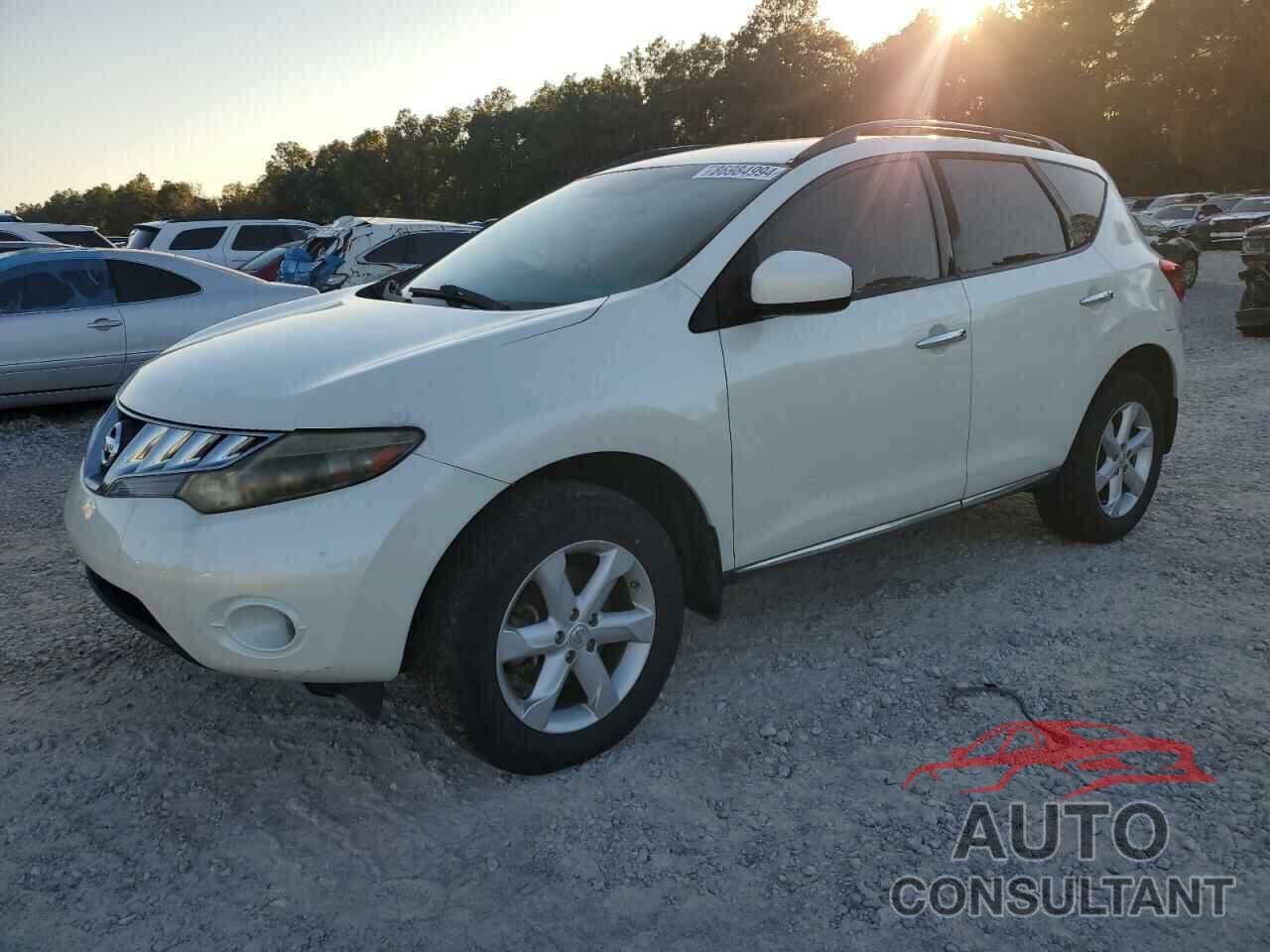 NISSAN MURANO 2009 - JN8AZ18U19W019825